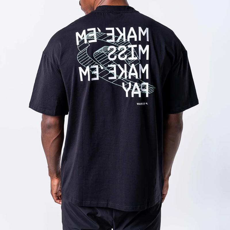 create your custom heavyweight t-shirt at hongfeng for a perfect loose fit and print.